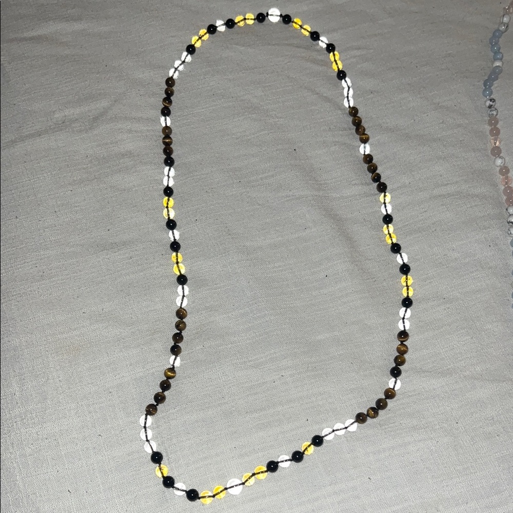 Multicolor Beaded Necklace REAL BEADS/Gemstones